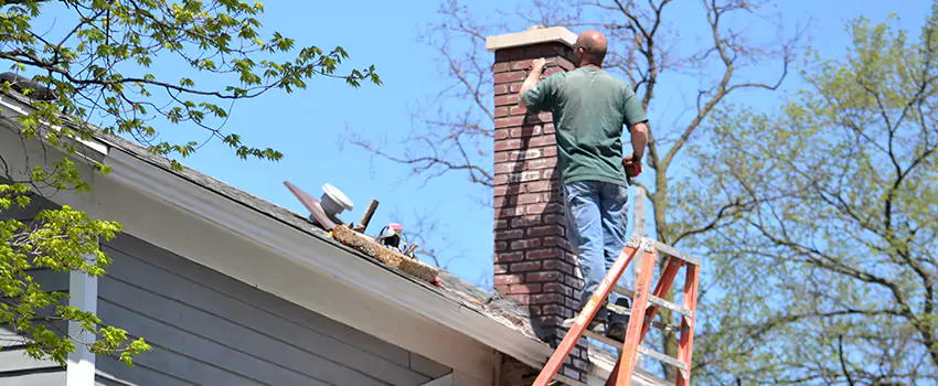 Vinyl and PVC Chimney Flashing Installation in Brent, FL