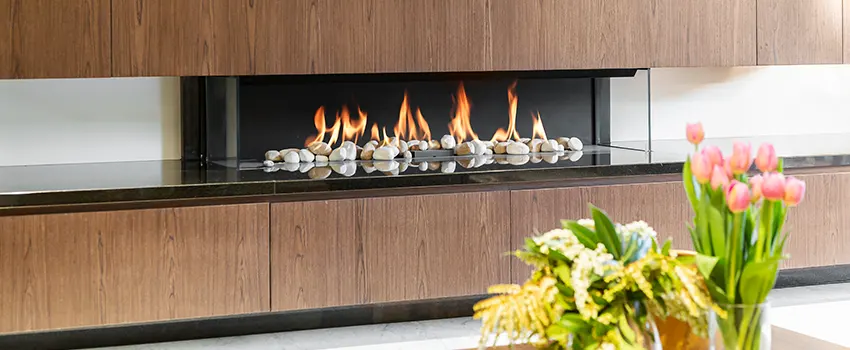 Double-height Fireplace Design Refurbishment in Brent, Florida