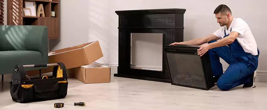 Old Rusted Metal Fireplace Repair And Replacement in Brent, FL
